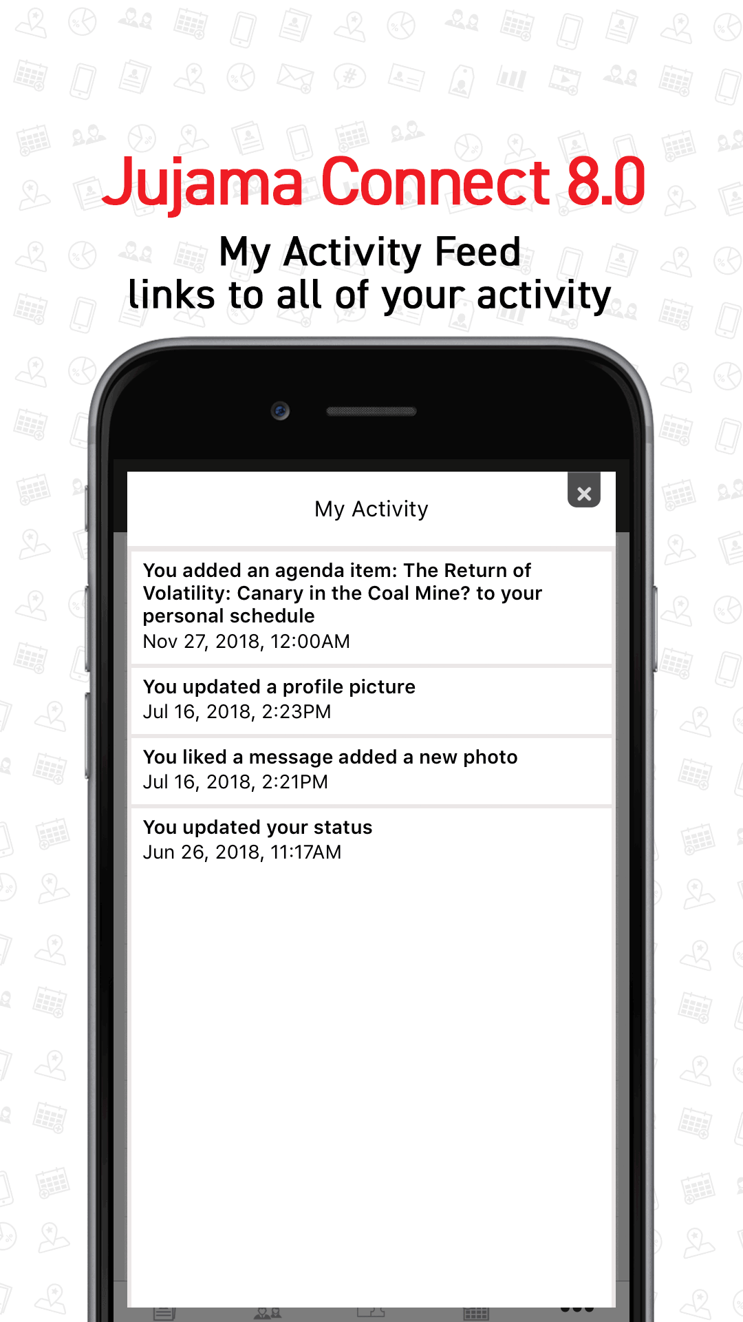 Jujama Connect 8 0 Updated Activity Feed Robust Customer Support Capabilities Document Upload To Social Feed Jujama
